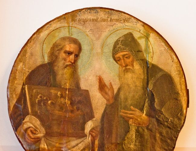 Несущие свет Христов - преподобные Антоний и Феодосий Печерские